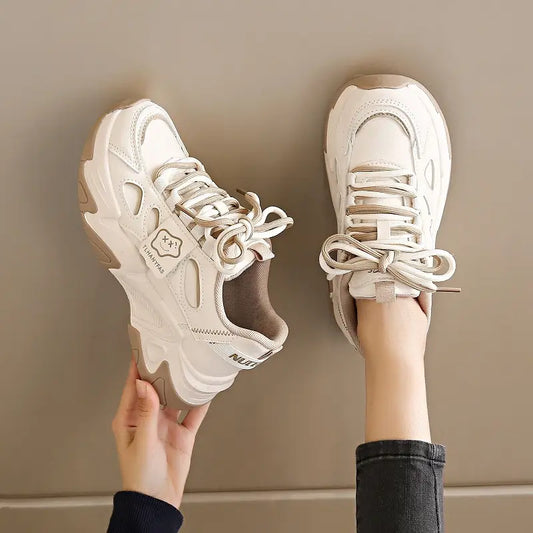 Winter Comfort Elevated Dad Shoes - Durable, Slip-resistant Sports Shoes, Breathable Design, Lightweight and Casual Sports Shoes